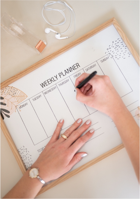 Foxy Weekly Planning